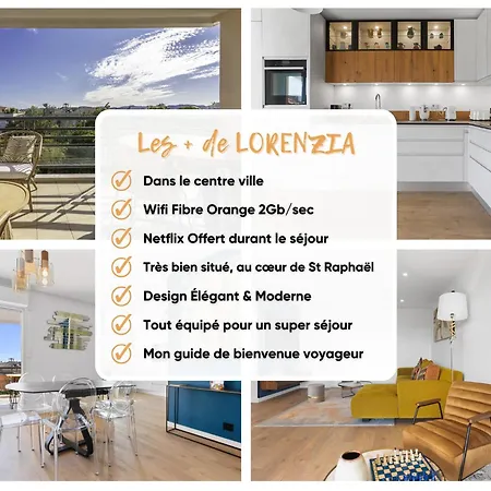 Appt 120m2 Vue 2 Min Du Centre Apartman Saint-Raphaël